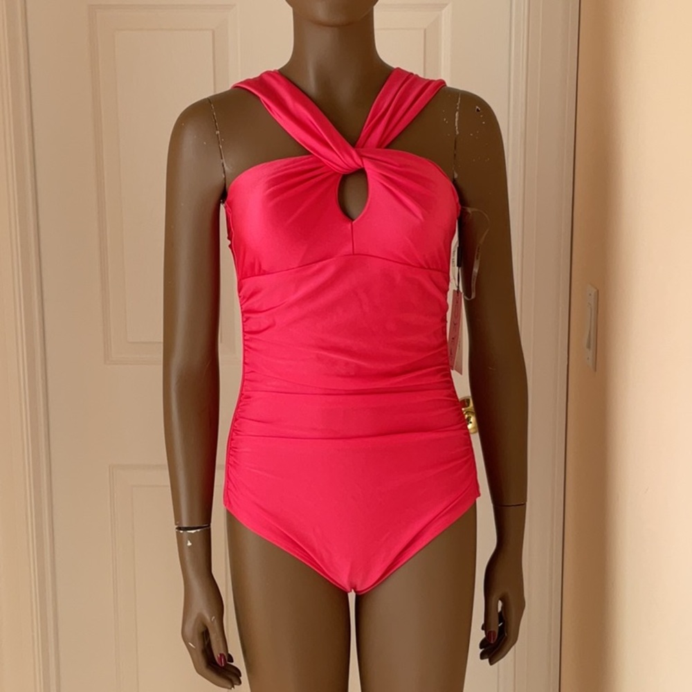Calvin Klein Pink One Piece Swimsuit